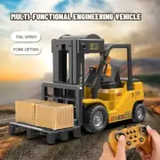 RC CAR HUINA Toys Children Forklift 1:24 Truck Crane For Boys FREE SHIPPING NEW