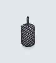[David Yurman] David Yurman Sculpted Cable pendant One Size black