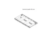 Blum Orga-Line Drawer Dividing System for Cabinet Widths 1000 mm