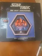 Star Trek Next Generation COMMEMORATIVE PORCELAIN PLATE PLAQUE ** New In Wrapper