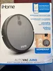 iHome AutoVac Juno Robot Vacuum with Mapping Technology, 2000pa Strong Suction
