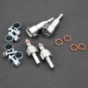 2sets Gas Fuel In-Line Hose Quick Release Disconnect Coupling MCD03V 3/16“ 4.8mm