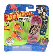 Hot Wheels Skate Single Skateboard Thrashin' Tiger Freestyle 3/9 Kids Finger Toy