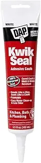 Dap 18001 Kwik-Seal All-Purpose Caulk, 5.5-Ounce, White