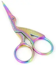 Thread Nany 3.5" Titanium Stork Scissors High Quality and FREE SHIPPING