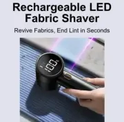 Fabric Shaver Defuzzer Electric Lint Remover Rechargeable Sweater Shaver