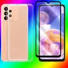 Durable Tempered Glass Screen Protector TPU Case for Samsung Galaxy A23 5G A236U