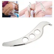 Stainless Steel Gua Sha Tool Manual Scraping Massager Physical Therapy Healthy Tool Myofascial Pain Release Tissue Mobilizationsilver1pcs