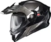 Exo At960 Modular Helmet Topographic Black/White Md