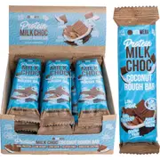 VITAWERX Protein Milk Chocolate Bar Coconut Rough 12x35g