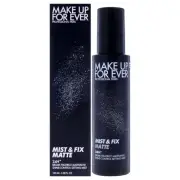 Mist and Fix Matte 24 Hour Setting Mist by Make Up For Ever for Women - 3.4 o...