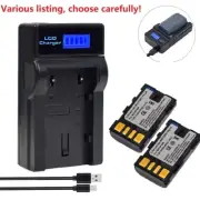 Battery or Slim Charger for JVC BN-VF808 BN-VF808U GR-D796 GR-DA30 Camcorder