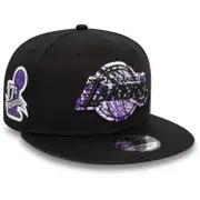 New Era 9Fifty Snapback Cap - INFILL Los Angeles Lakers Black S/M