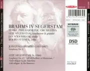 BRAHMS,JOHANNES/SEGERSTAM,LEIF - BRAHMS IV SEGERSTAM NEW CD