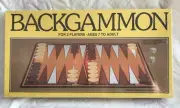 Whitman Backgammon Game #4832 Vintage 1981 SEALED