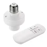E26 / E27 Wireless Remote Control Light Lamp Base ON/Off Switch Socket Holder 15