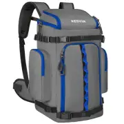 RESVIN Ski Boot Bag, 60L Durable Travel Backpack, 1680D Nylon Waterproof Snow...