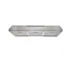 Euromaid 90cm Kitchen Fixed Stainless Steel Rangehood 250m3/h Air Extraction SLV