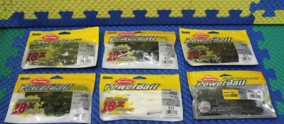 Berkley PowerBait Soft Bait Power Tube 3.5 IN. 8-Ct PBBPT3.5- CHOOSE YOUR COLOR!