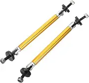 FELTECHELECTR Aluminum Alloy Car Splitter Rods Rods for Front Strut Assembly Easy Fit