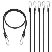 35.4 Inch Bungee Cords with Hooks 6 Pack Heavy Elastic Straps Bungee Rope wit...