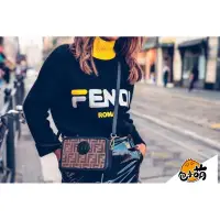 在飛比找蝦皮購物優惠-二手FENDI FF logo 老花經典相機包