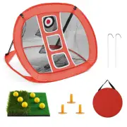 Pop-up Golf Chipping Net, Portable Golf Net, Golf Net for Backyard,Golf Pract...