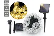 100 LED Solar Light Outdoor Garden Light 12M Solar String Light Cherry Party Fairy Light Decoration FWaterproof