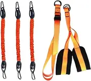 Pull up Assistance Band Pull up Assist Bands with Knee Rest Adjustable Size Fitness Bands for Strength Training Equipment