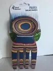 Island Bamboo Pakkawood Utensil Pakka Wood Rainbow Salad Hands Claws Servers