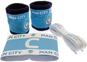 Manchester City FC Accessories Set (UK Size: One Size) (Blue)