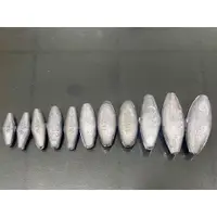 在飛比找蝦皮購物優惠-【漁樂商行】長鉛 橄欖鉛 中通鉛 釣魚鉛錘 海釣沉底 浮標配