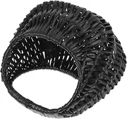 Totority Woven Flower Girl Basket Storage Basket for Flowers Home Decor Delicate Design Practical Handheld Wicker Basket for Weddings Organizing