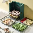 Foldable Kitchen Shelf Spice Storage Tray Side Dish Tray Vegetable Tray
