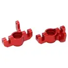 (Red)2pcs Aluminum Knuckle Arm Set For LOSI Lasernut U4 Tenacity 1/10 RC Ca GH