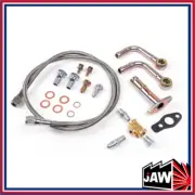 Turbo Oil Water Line Pipe Kit M12x1.5 For Saab / Volvo TD04 TD04HL