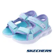 SKECHERS 女童系列 涼拖鞋 SOLA GLOW SANDAL - 303024LLBLV