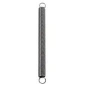 2x16x200mm(WxODxL) Extension Spring Spring Steel Extended Compressed Spring Grey