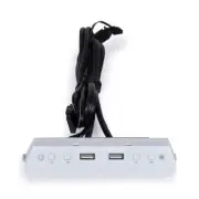 LIAN LI LAN216-1W ARGB CONTROL & USB MODULE (WHITE) FIT LANCOOL 216 EXPRESS SHIP