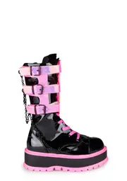 [Demonia] Sweet Slime Monster UV Reactive Boots
