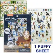 Avatar Sticker Book with Puffy Stickers, 300+ Stickers