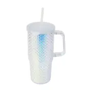 650ml Iridescent Textured Tumbler with Handle
