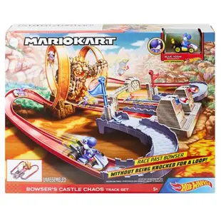 風火輪MarioKart庫巴城堡軌道組 瑪利歐賽車 小孩車子玩具 拼接軌道