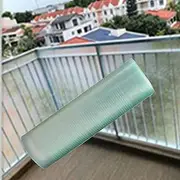 Polycarbonate Roofing Sheet, 1mm Glass Fiber Board Clear Rainproof Insulation Protection High Light Transmission Sunshine Board (Color : 1mm, Size : 1.2mx10m)