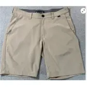 NEW Men's Travis Mathew Beck Golf Short Khaki 34