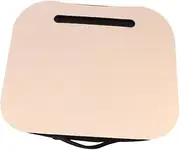 Uonlytech Multifunctional Tablet Table Stand with Brown Laptop Holder for Comfortable Use Legs Durable Particle Board Design for Laptop