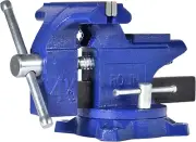 Vise Bench Vise 4-1/2 Inch with 240 Degree Swivel Base Clamp Tools Home Vises Ro