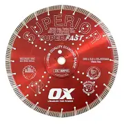 OX Professional 350mm /14" Superfast Turbo Diamond Blade - OX-14MPSS