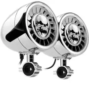 600W Amp Bluetooth Stereo 5" Speakers Audio System Harley Motorcycle Cruiser USB