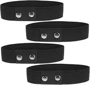 [VERDANVERSE] 4pcs Shoe Straps for Heels Heels Polyester Elastic High Heels Straps Elastic High Heels Shoe Straps Latex Silk